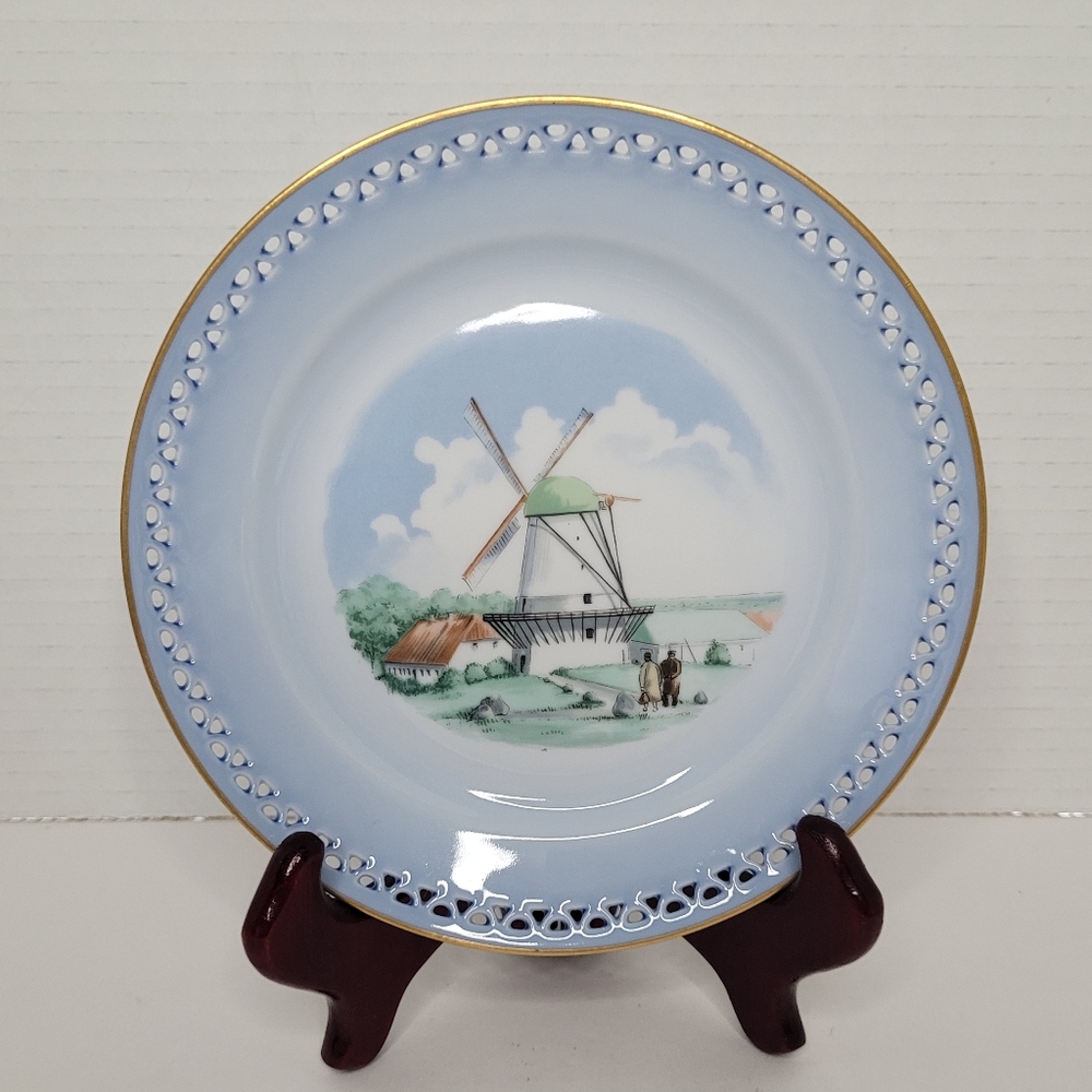 Bing & Grondahl Copenhagen Landmarks of Denmark Dybbol Molle #3563 Plate
